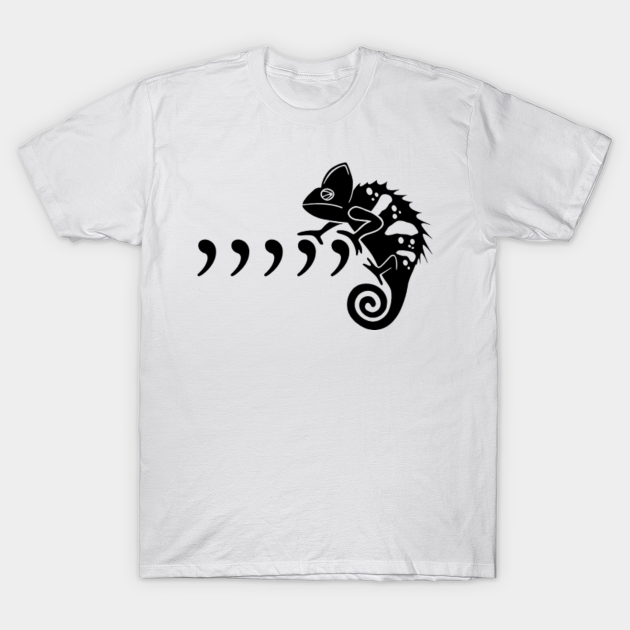 Comma Chameleon - Karma Chameleon - T-Shirt | TeePublic